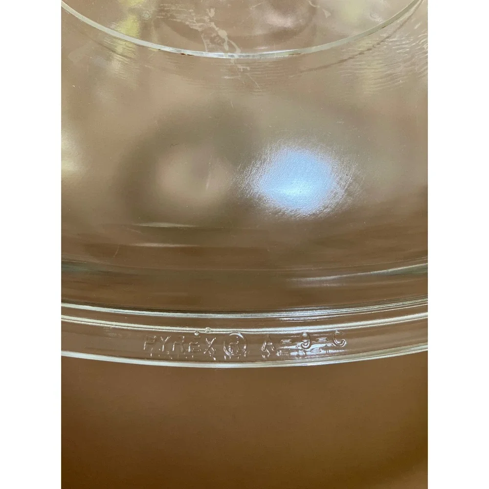 Vintage‎ Pyrex Clear Glass Replacement Lid Cover A-9-C Square Dish Cookware - Picture 3 of 8